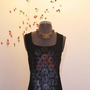 Sleeveless A-line dress